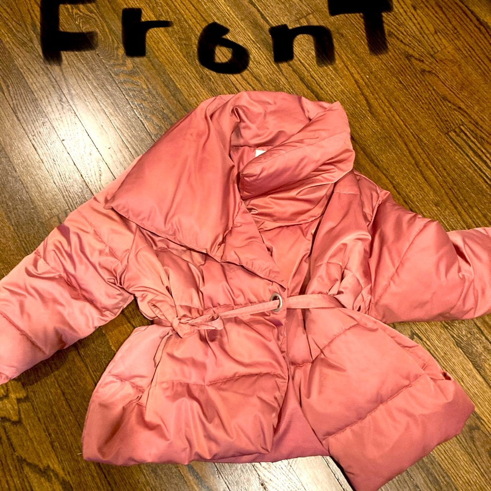 Avec Les Filles Oversized Wrap Puffer Coat